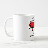 I want to do it because I want to do it, Coffee Mug, Birthday Gifts, Best Office Gifts, Boss Gifts