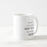 Just Because Funny Gift for Co-worker or Parent Coffee Mug