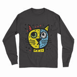 Inspirational Cat Quote Long Sleeve Tee – Motivational Shirt for Daily Wear