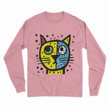 Inspirational Cat Quote Long Sleeve Tee – Motivational Shirt for Daily Wear