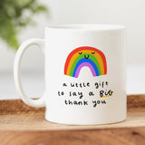 A Little Gift To Say A Big Thank You Mug - Personalised Thank You Gift, Appreciation, Colleague, Employee, Friendship Gift, Teacher
