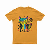 Retro Y2K Cat T-Shirt – Vintage-Inspired Bold Graphic Tee for Anime, Kawaii & Aesthetic Looks