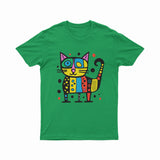 Retro Y2K Cat T-Shirt – Vintage-Inspired Bold Graphic Tee for Anime, Kawaii & Aesthetic Looks