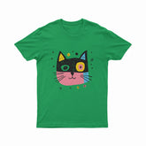 Oversized Psychedelic Cat Tee – Artistic and Comfortable Everyday Outfit for Free Spirits