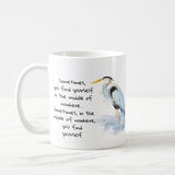 Sometimes, you find yourself in the middle of now here... Coffee Mug, Inspirational Gifts for Women, Funny Motivational Coffee Mug, Gift for friend