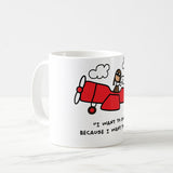 I want to do it because I want to do it, Coffee Mug, Birthday Gifts, Best Office Gifts, Boss Gifts