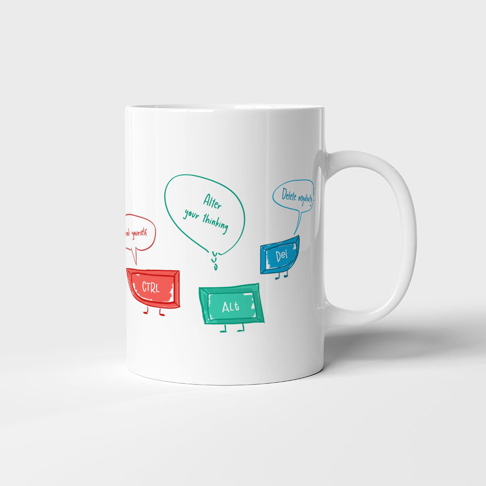 Ctrl + Alt + Del Mug
