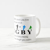 Rugby Inspirational Quote Coffee Mug, Rugby Player Gift, Rugby Coach Gift, Funny Rugby Gift, Sports Mug, Novelty Mug, Funny Rugby Mug