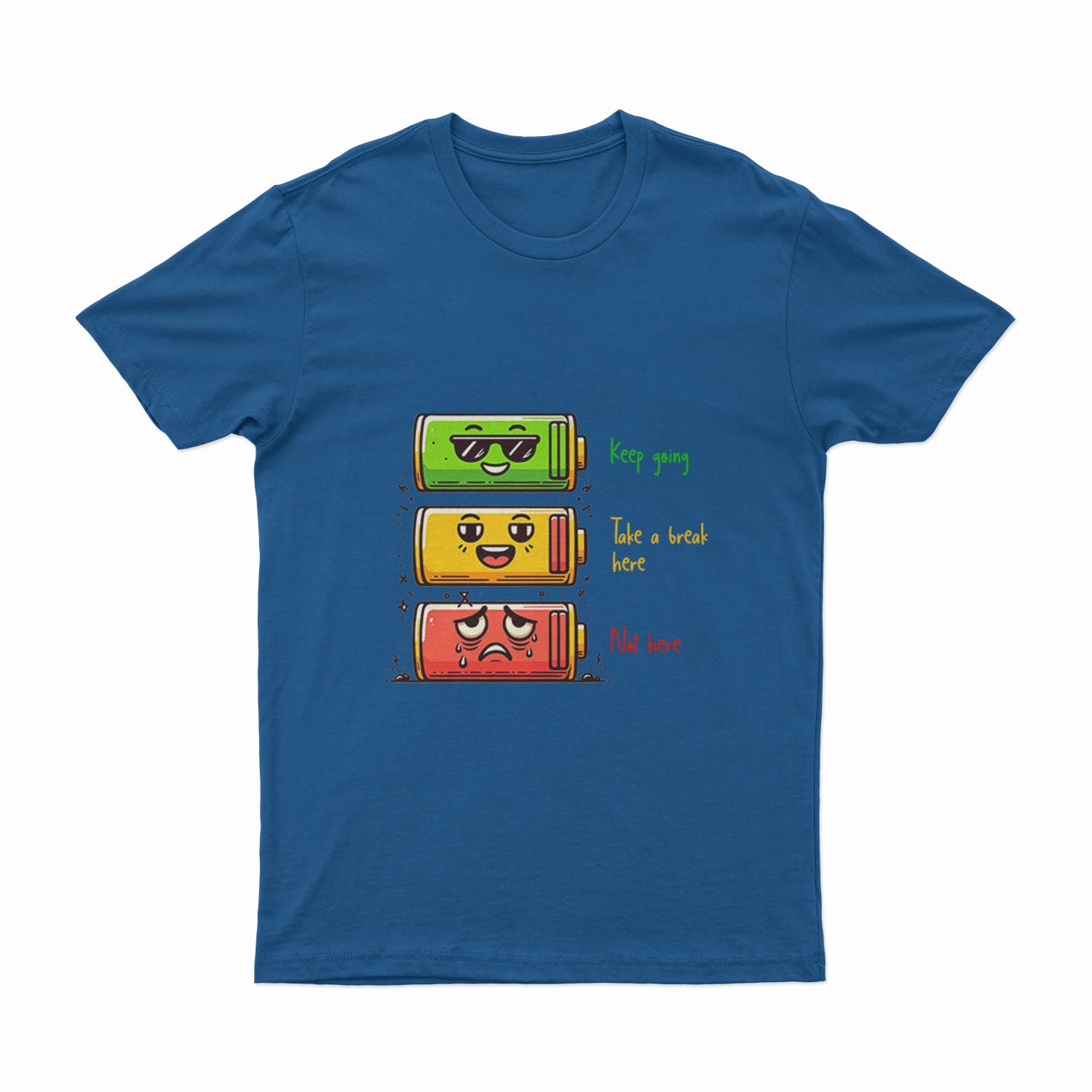 Take A Break Here, Not Here - T-Shirt