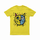 Cool Artistic Cat Face Oversized Tee – Perfect for Streetwear Enthusiasts & Hip-Hop Culture Fans