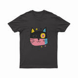 Oversized Psychedelic Cat Tee – Artistic and Comfortable Everyday Outfit for Free Spirits